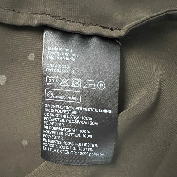 H&M - Kaki Polka Dot Midi Dress - Picture 9 of 11